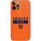 NFL Chicago Bears Orange Performance Series iPhone 12 Pro Skin